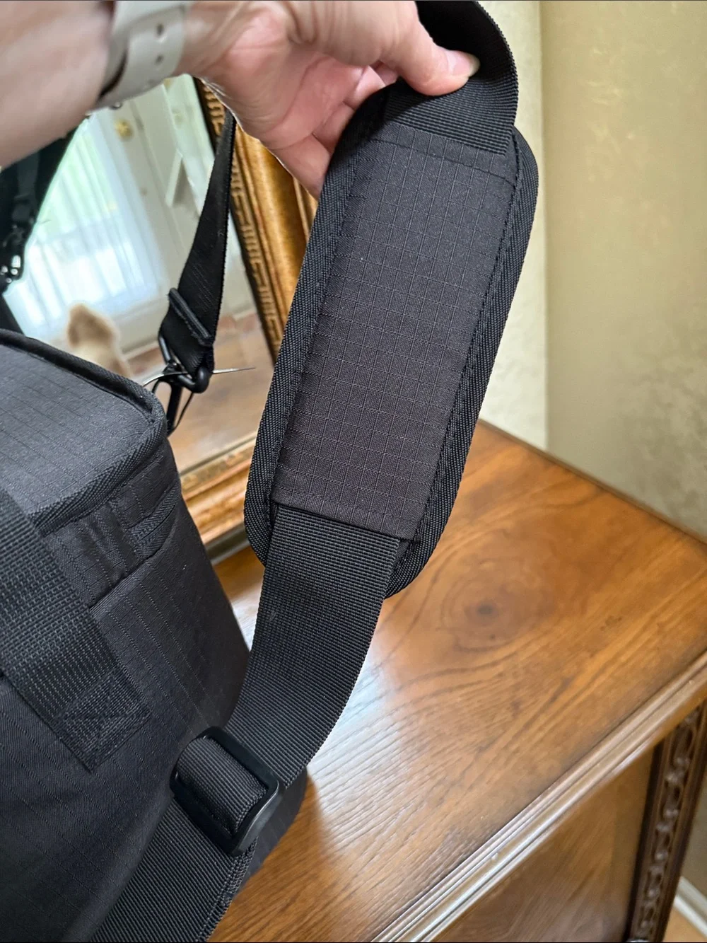 New w/o paper tag. Nike Black Duffel Cooler Bag with Neon Green Accents